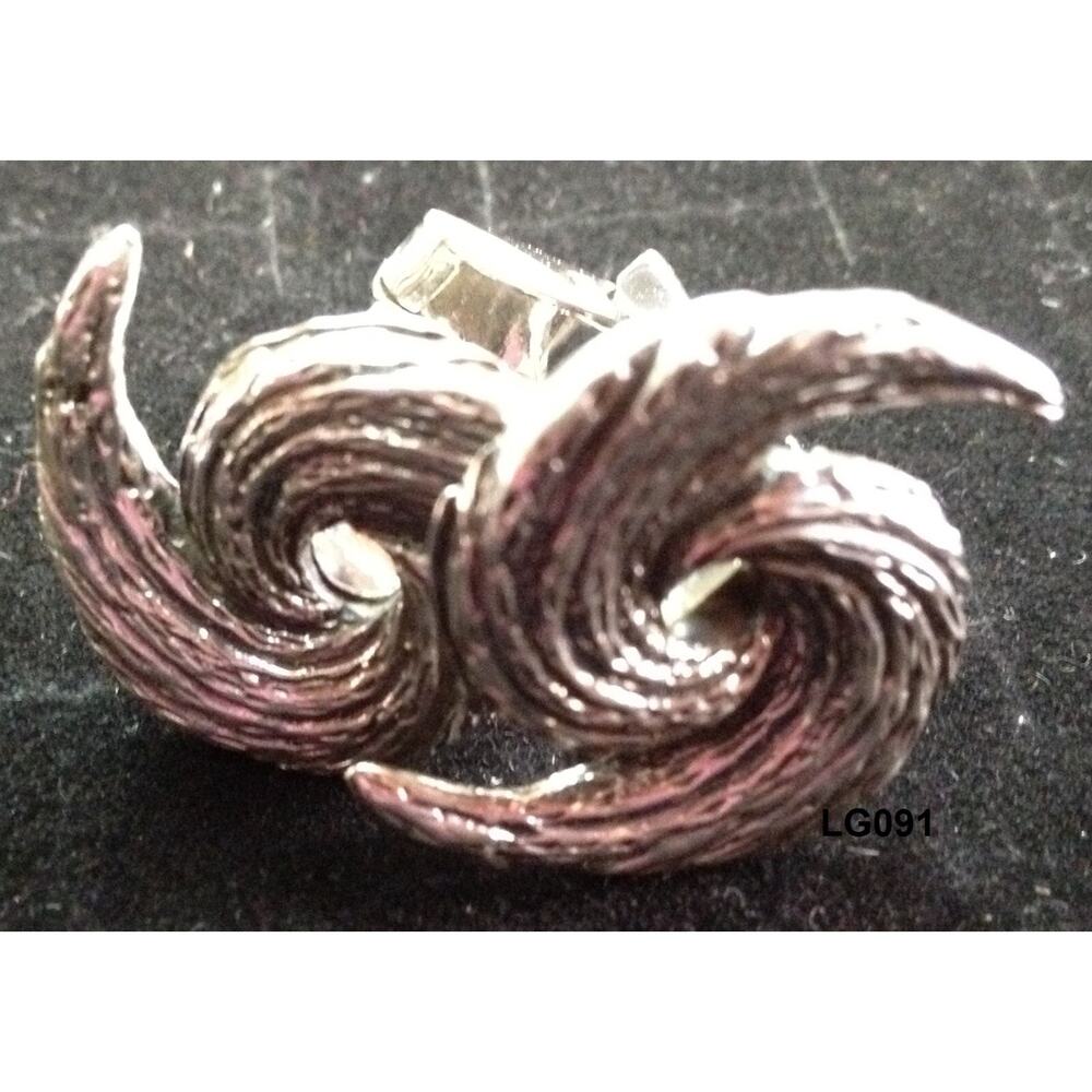 Hurricane Cufflinks by LetyG .925 Sterling Silver Cufflinks